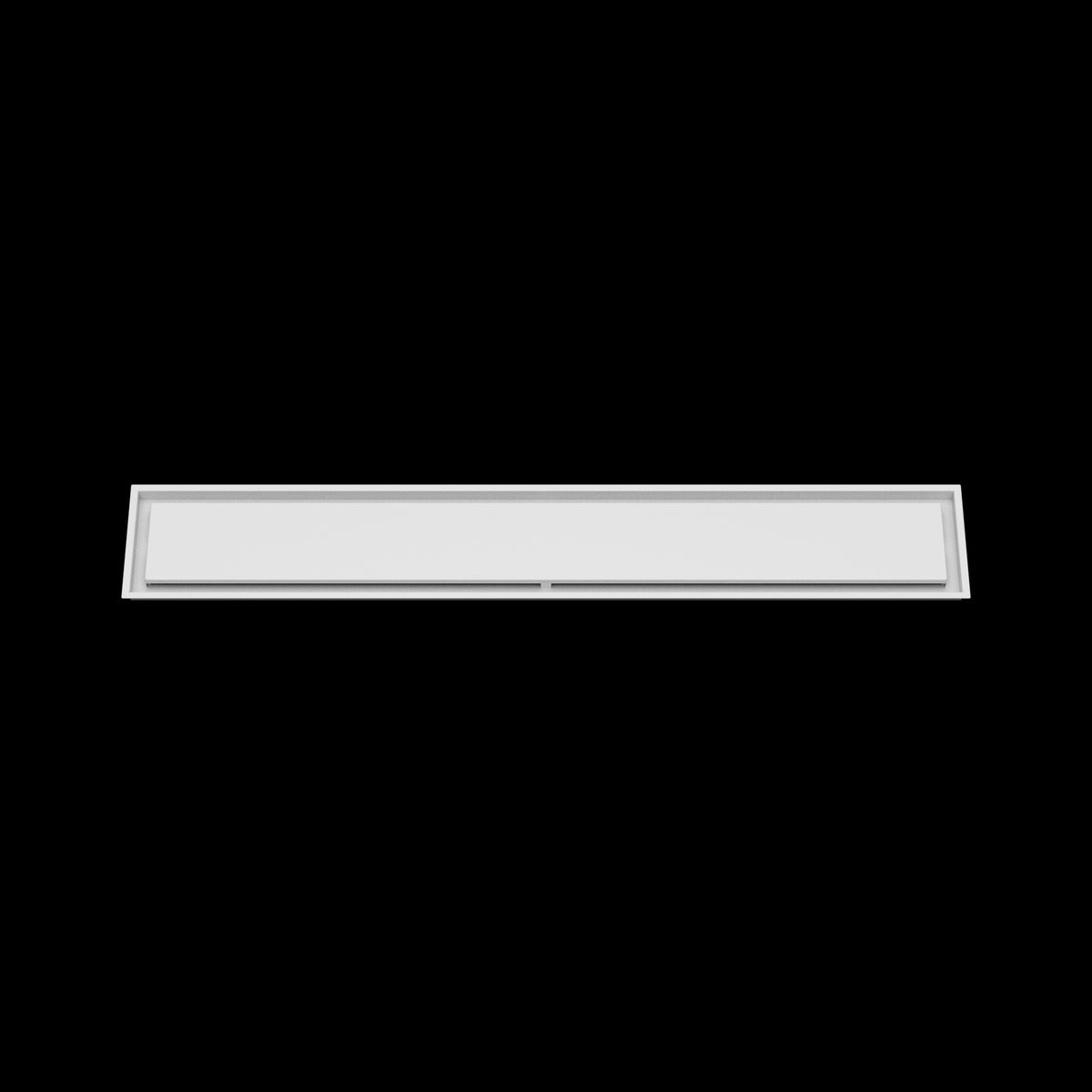 9x61 ceiling vent cover, front view