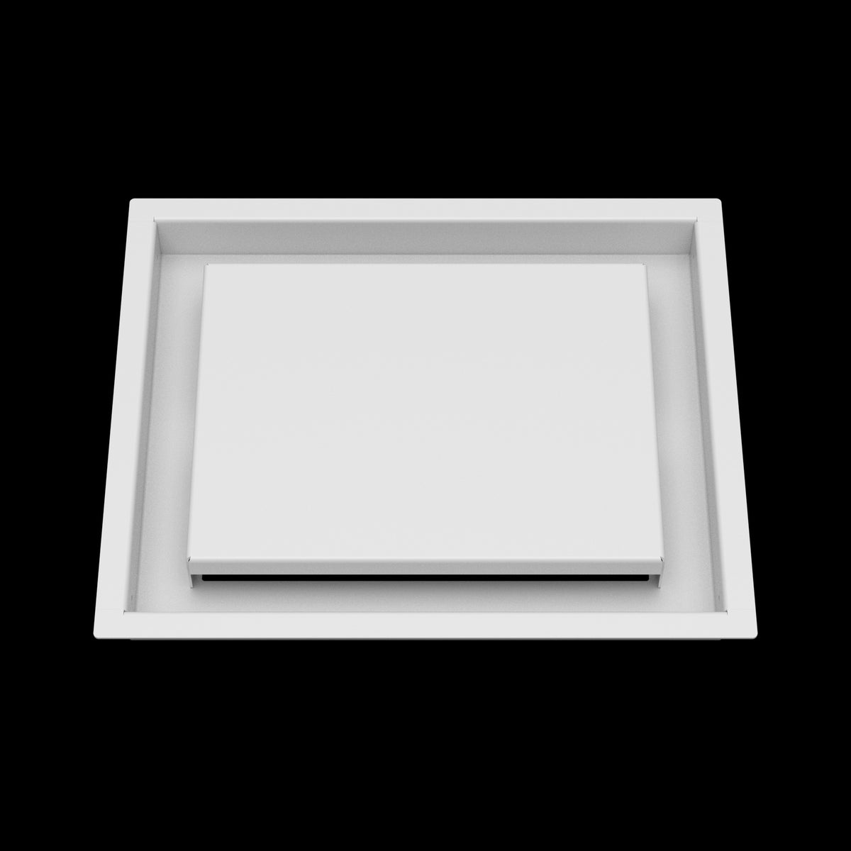 9x11 ceiling vent cover, front view