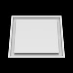 14x15 ceiling vent cover, front view