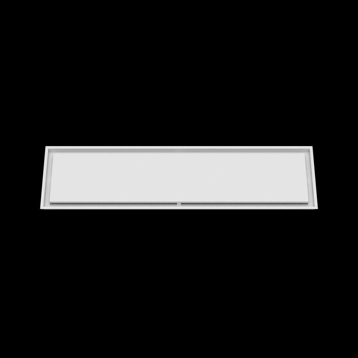 13x50 ceiling vent cover, front view