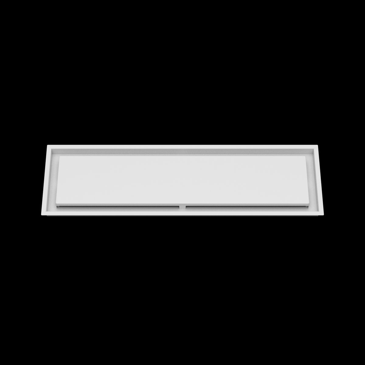 9x32 ceiling vent cover, front view