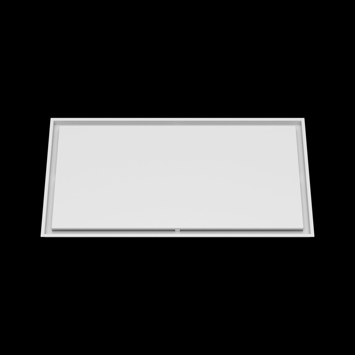 22x42 ceiling vent cover, front view
