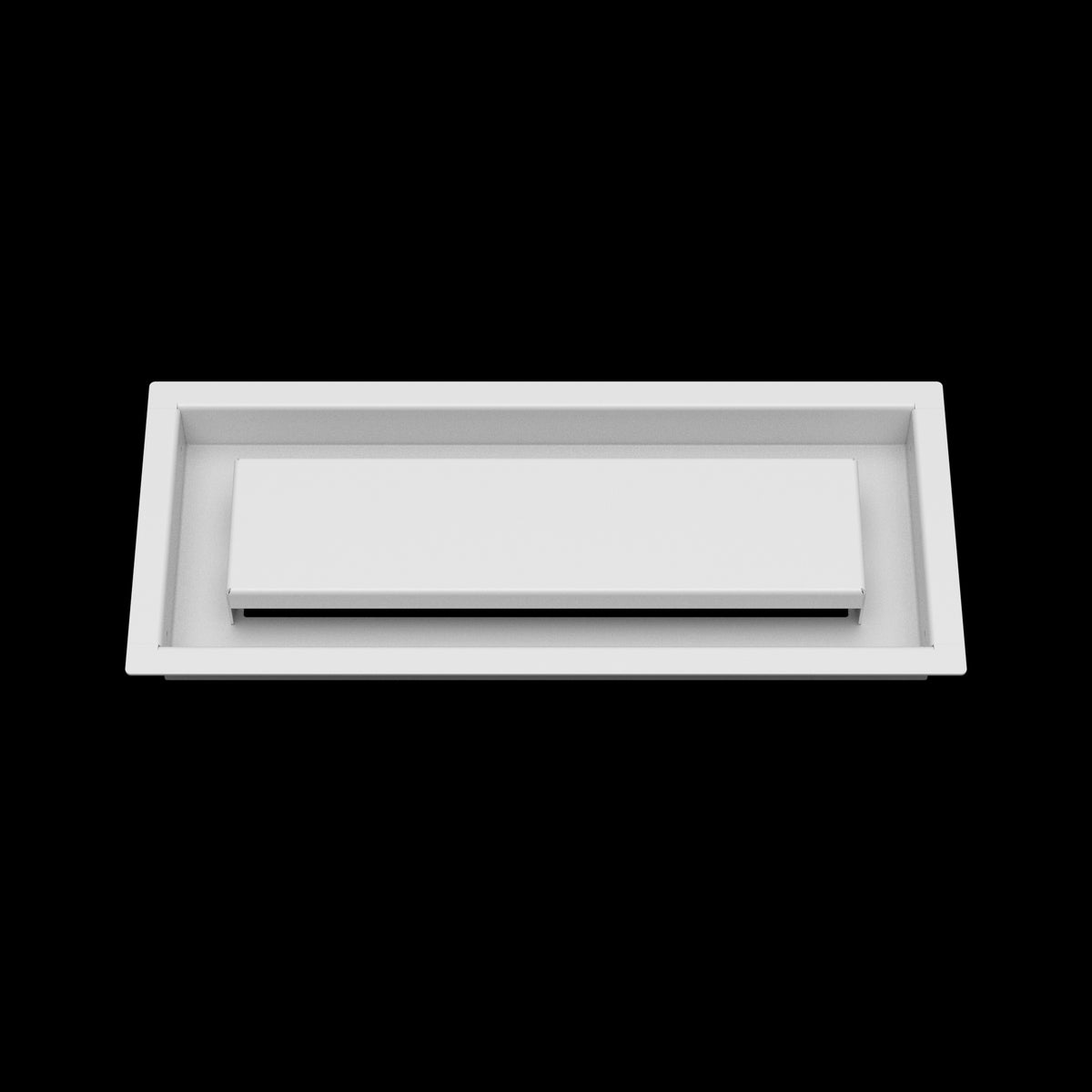 5x13 ceiling vent cover, front view