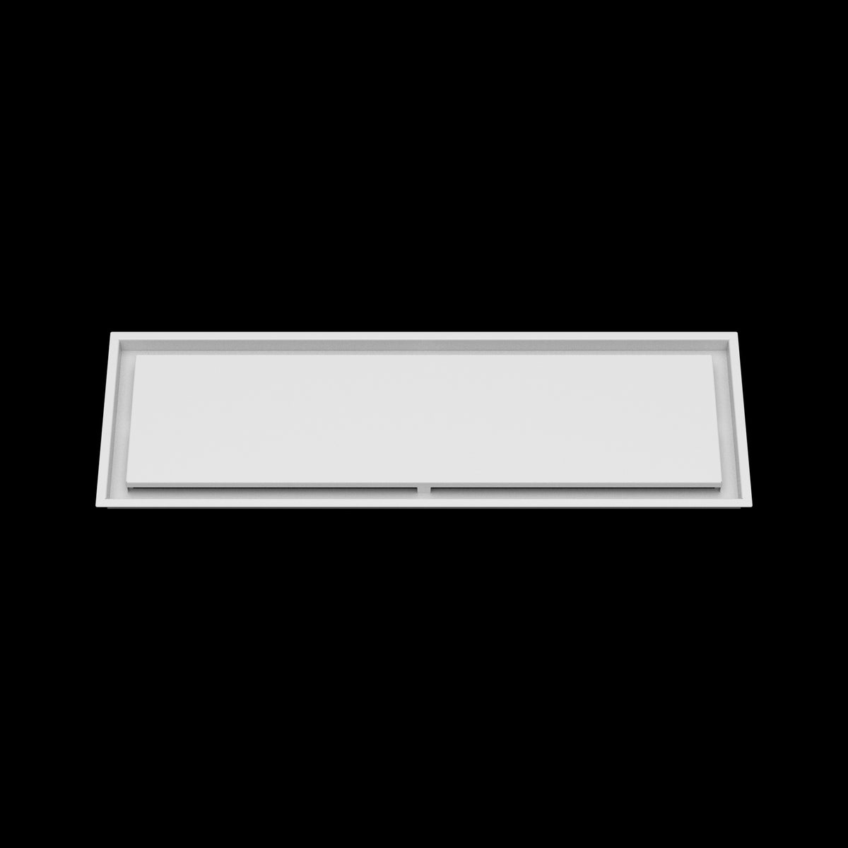 11x36 ceiling vent cover, front view