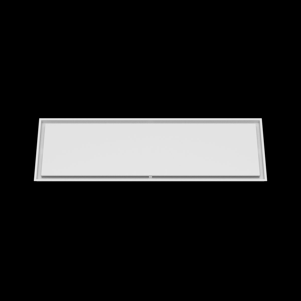 17x54 ceiling vent cover, front view