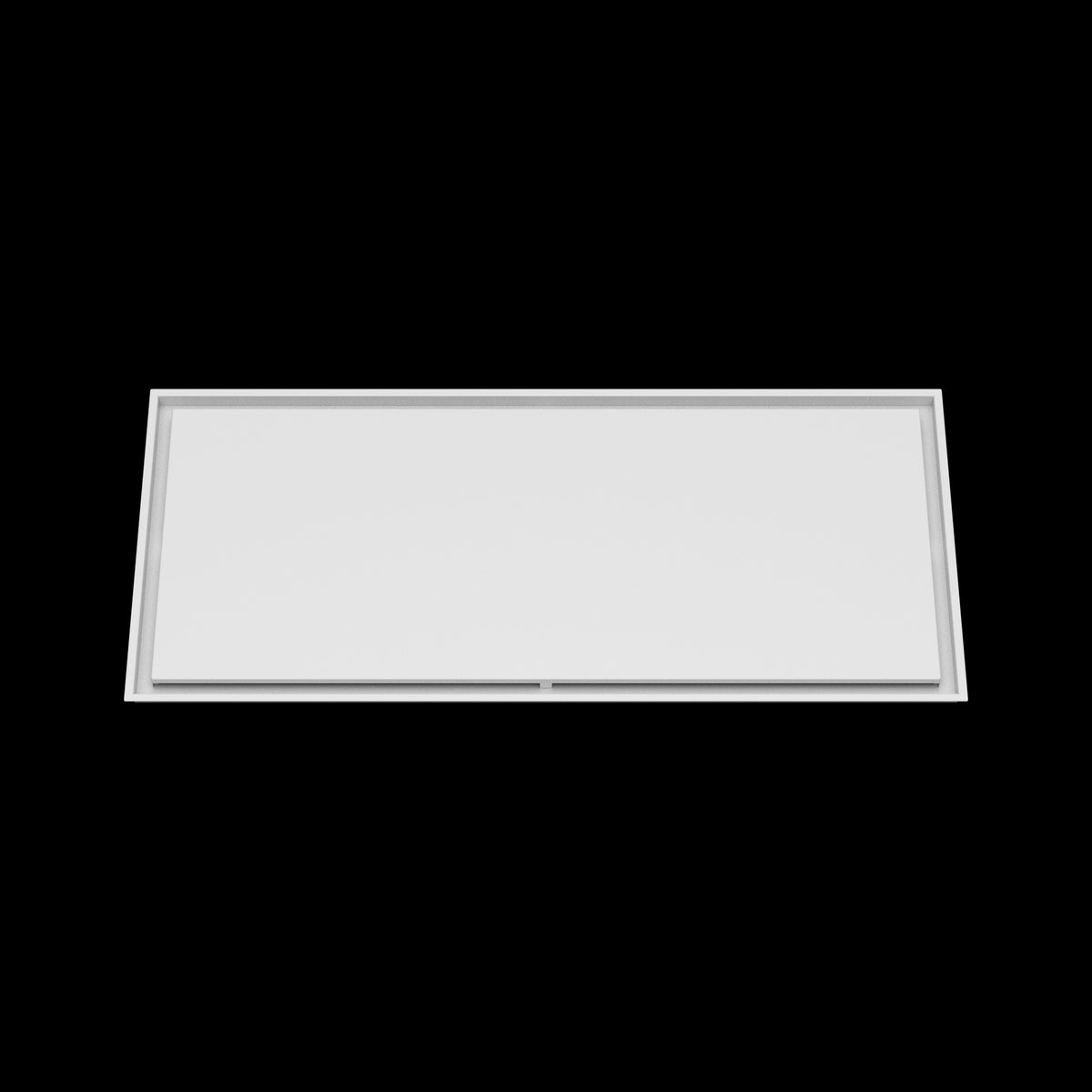 23x52 ceiling vent cover, front view
