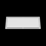 14x35 ceiling vent cover, front view