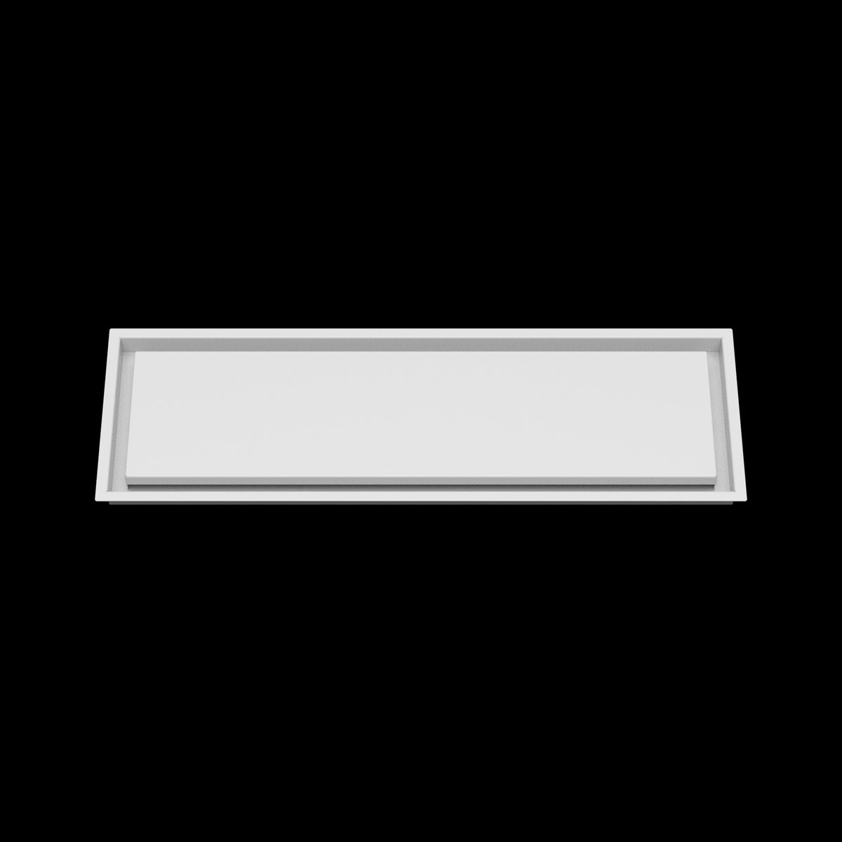 9x30 wall vent cover, front view
