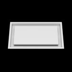 9x16 ceiling vent cover, front view