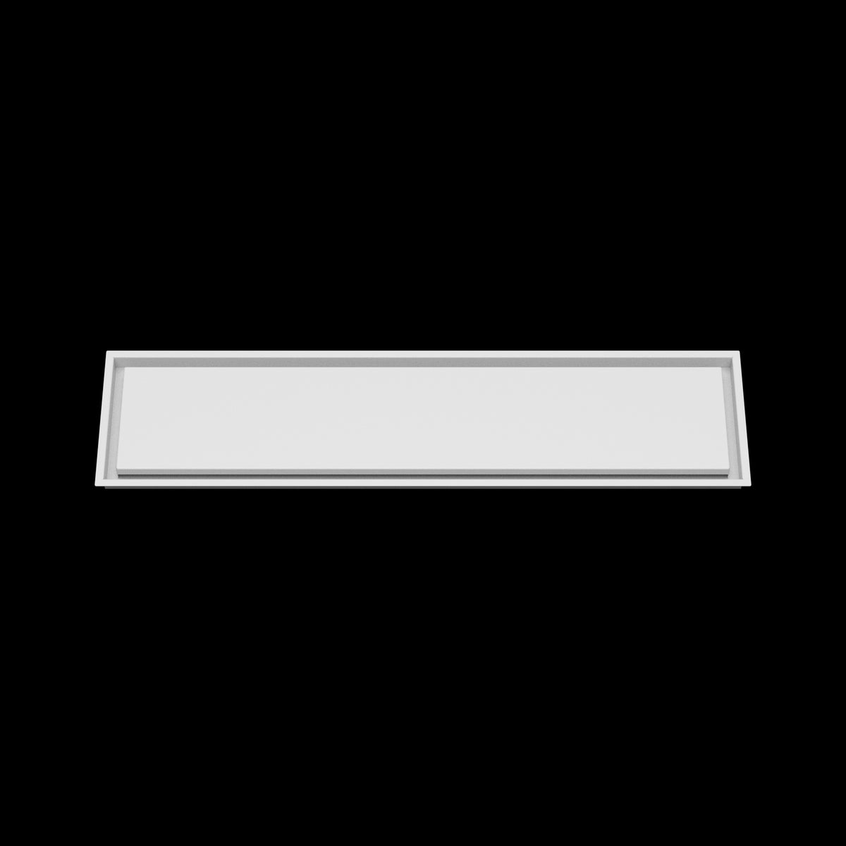 10x43 wall vent cover, front view