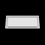 8x19 wall vent cover, front view