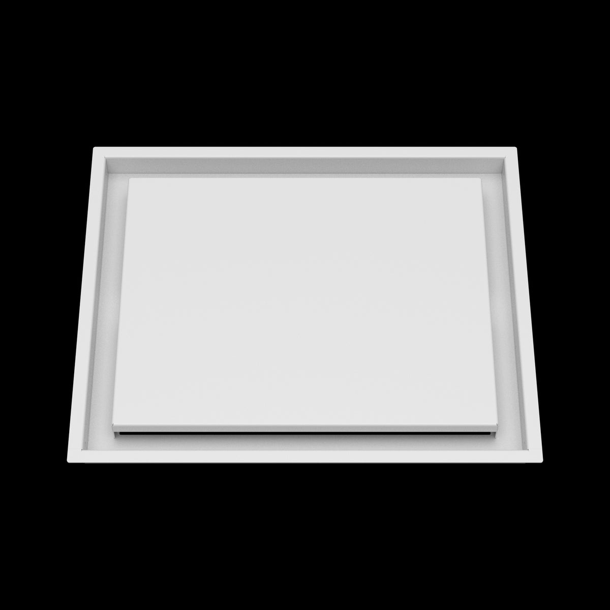 14x17 ceiling vent cover, front view