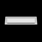 6x23 ceiling vent cover, front view