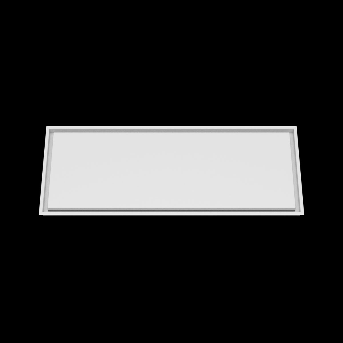 17x43 wall vent cover, front view