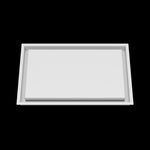 12x19 wall vent cover, front view