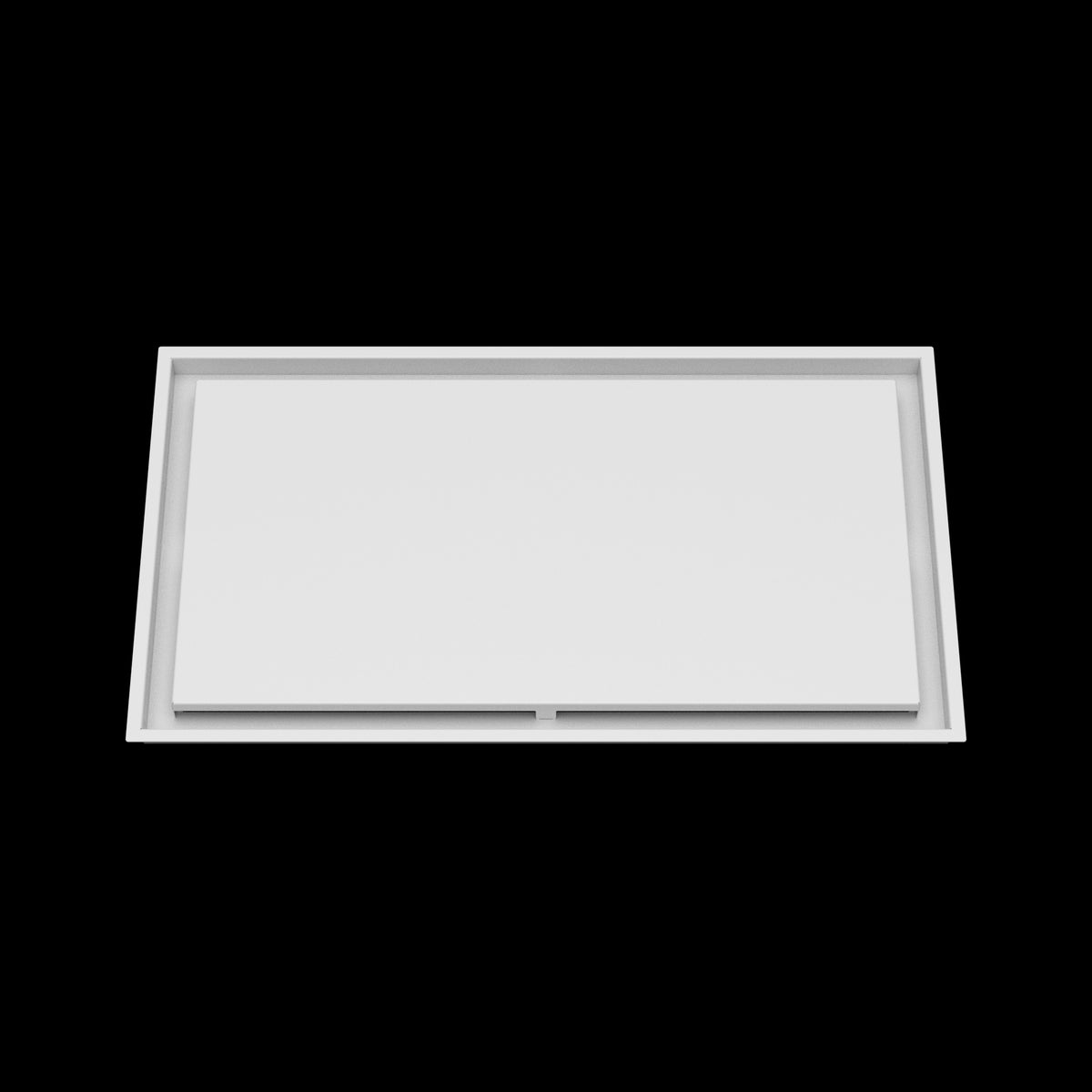 17x30 ceiling vent cover, front view