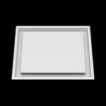 12x15 ceiling vent cover, front view