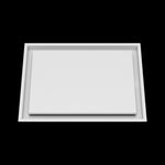 15x20 ceiling vent cover, front view