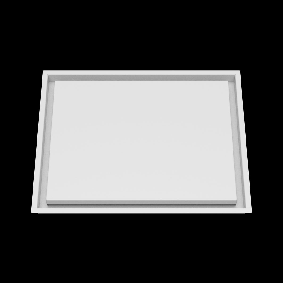 16x20 wall vent cover, front view