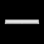6x45 ceiling vent cover, front view