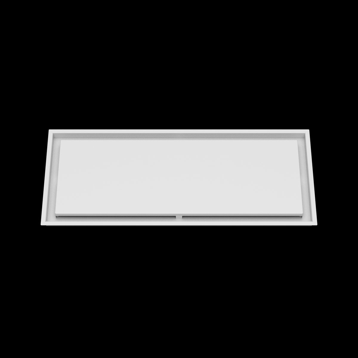 13x32 ceiling vent cover, front view