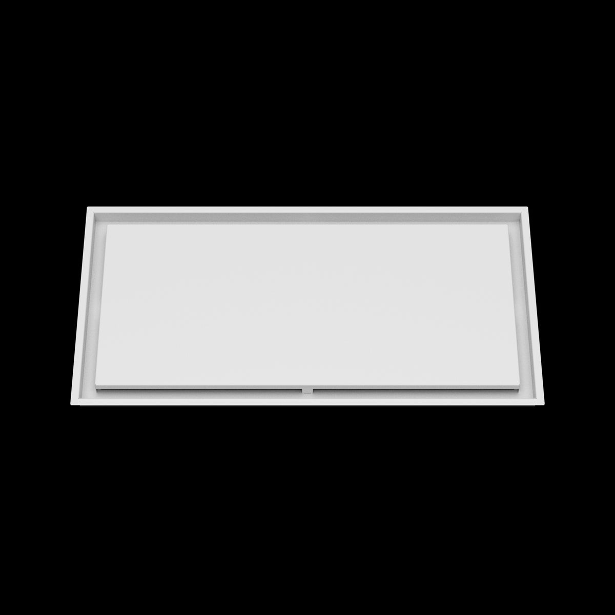 16x32 ceiling vent cover, front view