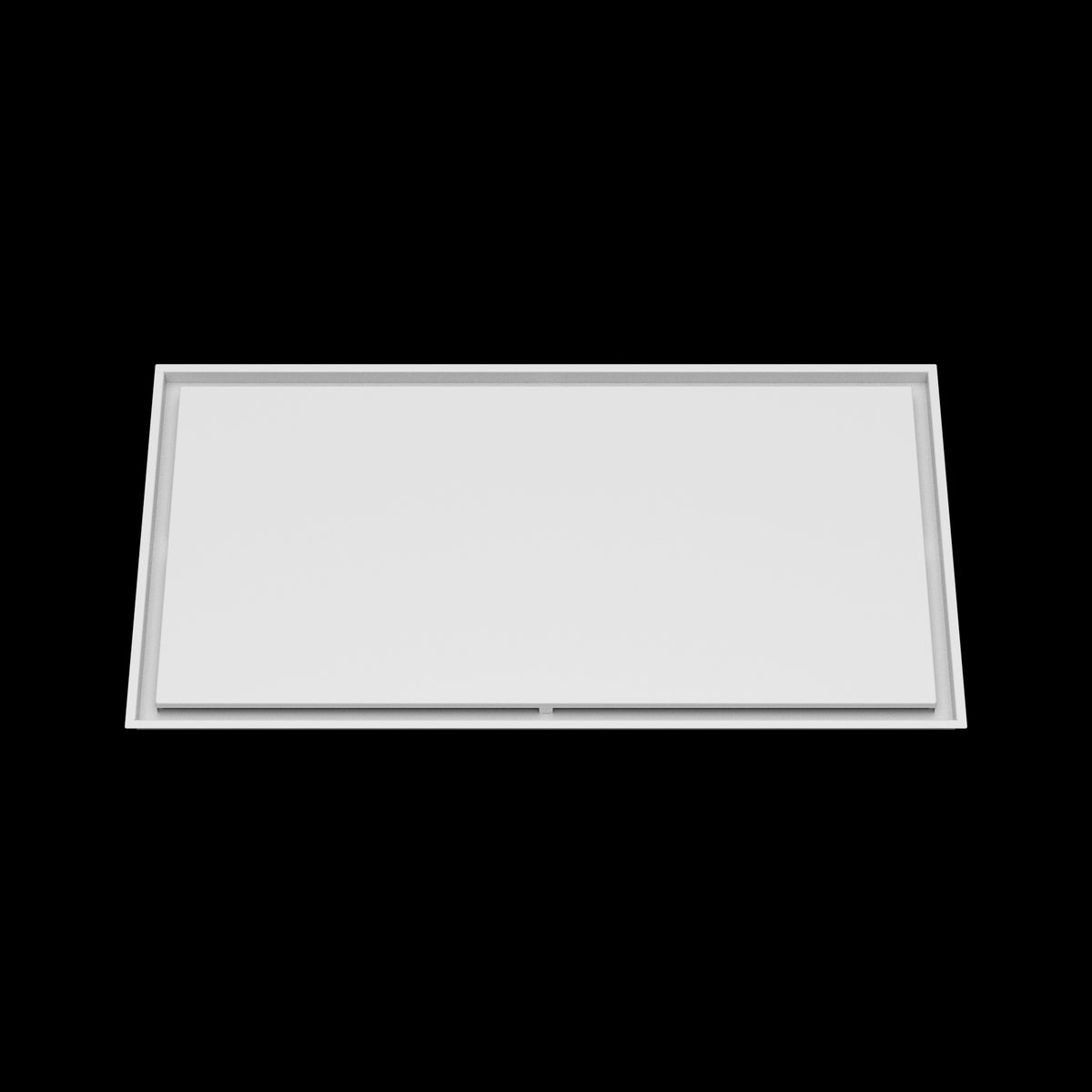 24x46 ceiling vent cover, front view