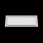8x21 wall vent cover, front view