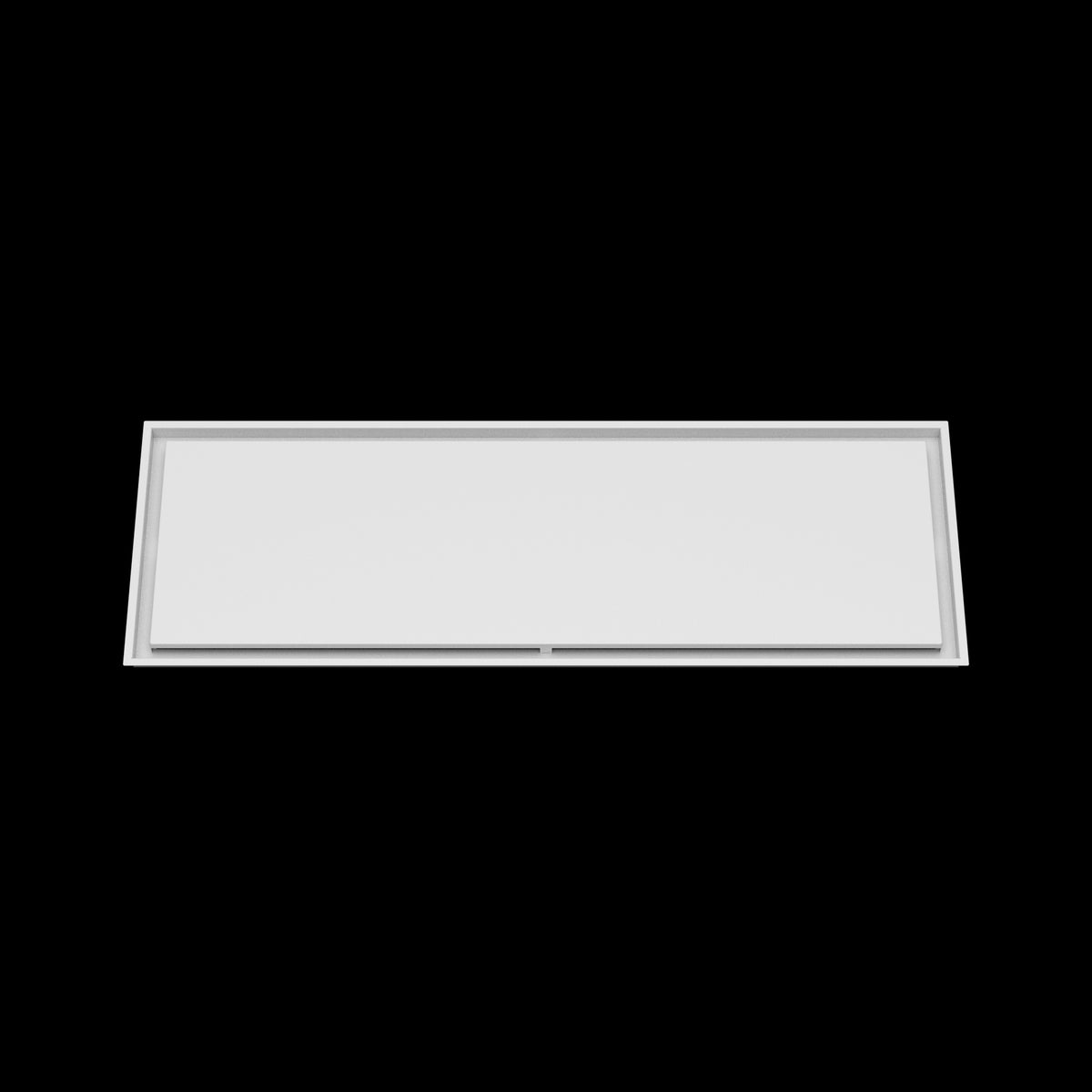 18x53 ceiling vent cover, front view