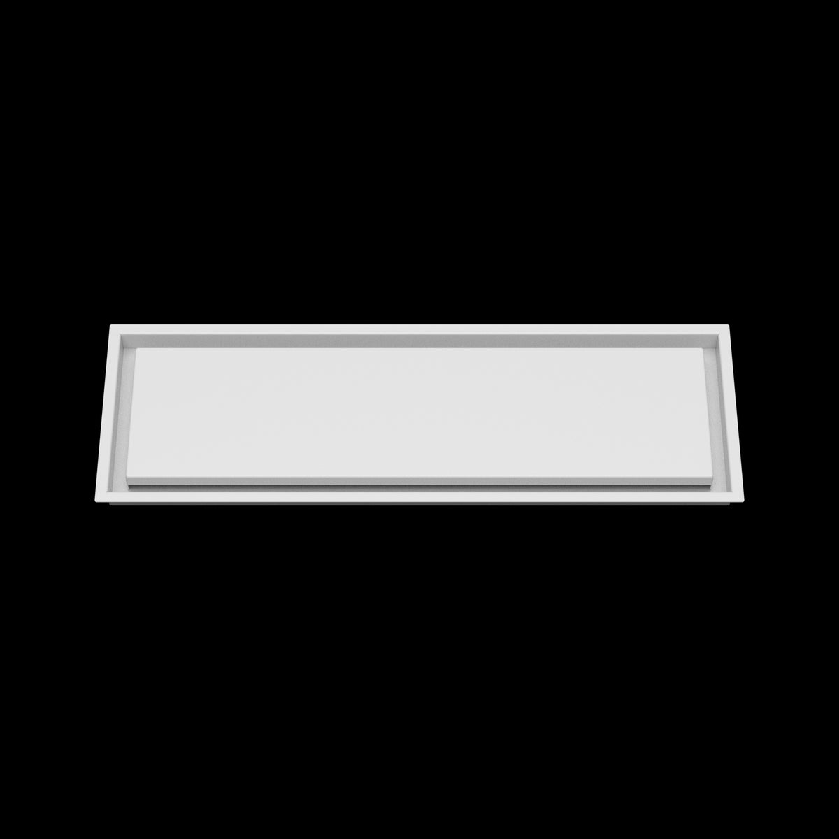 9x29 wall vent cover, front view