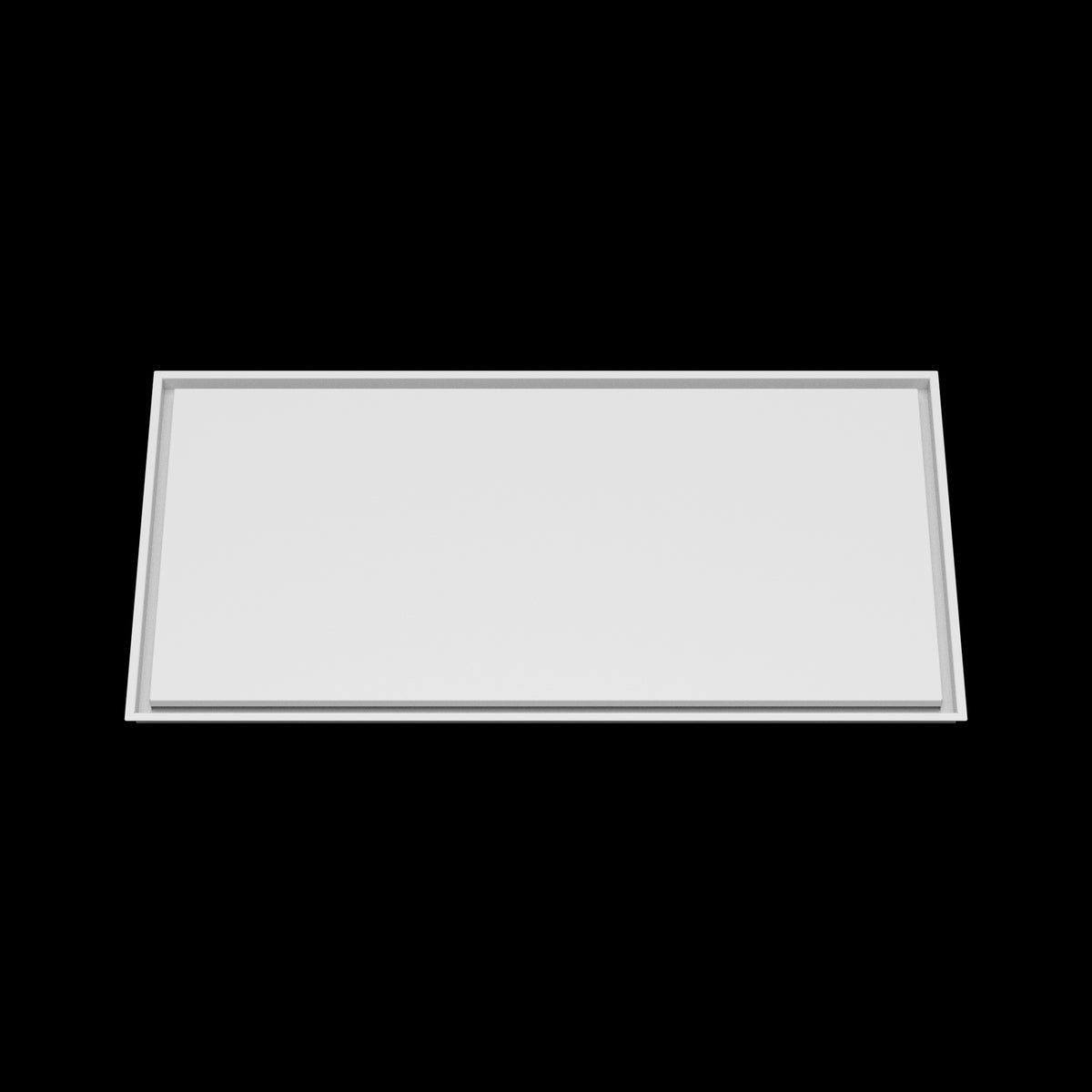 24x48 wall vent cover, front view
