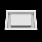 5x7 wall vent cover, front view