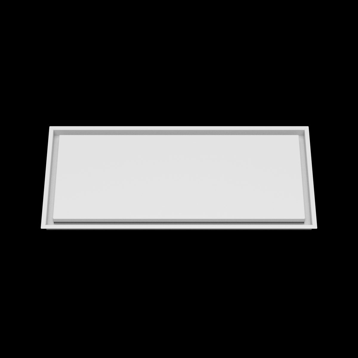 14x32 wall vent cover, front view