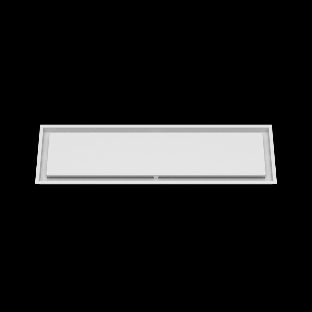 10x36 ceiling vent cover, front view