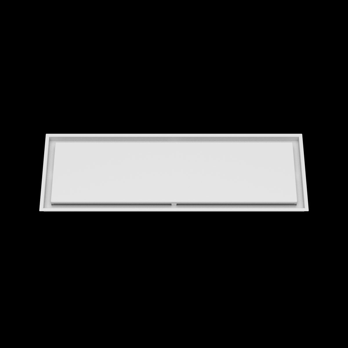 13x39 ceiling vent cover, front view