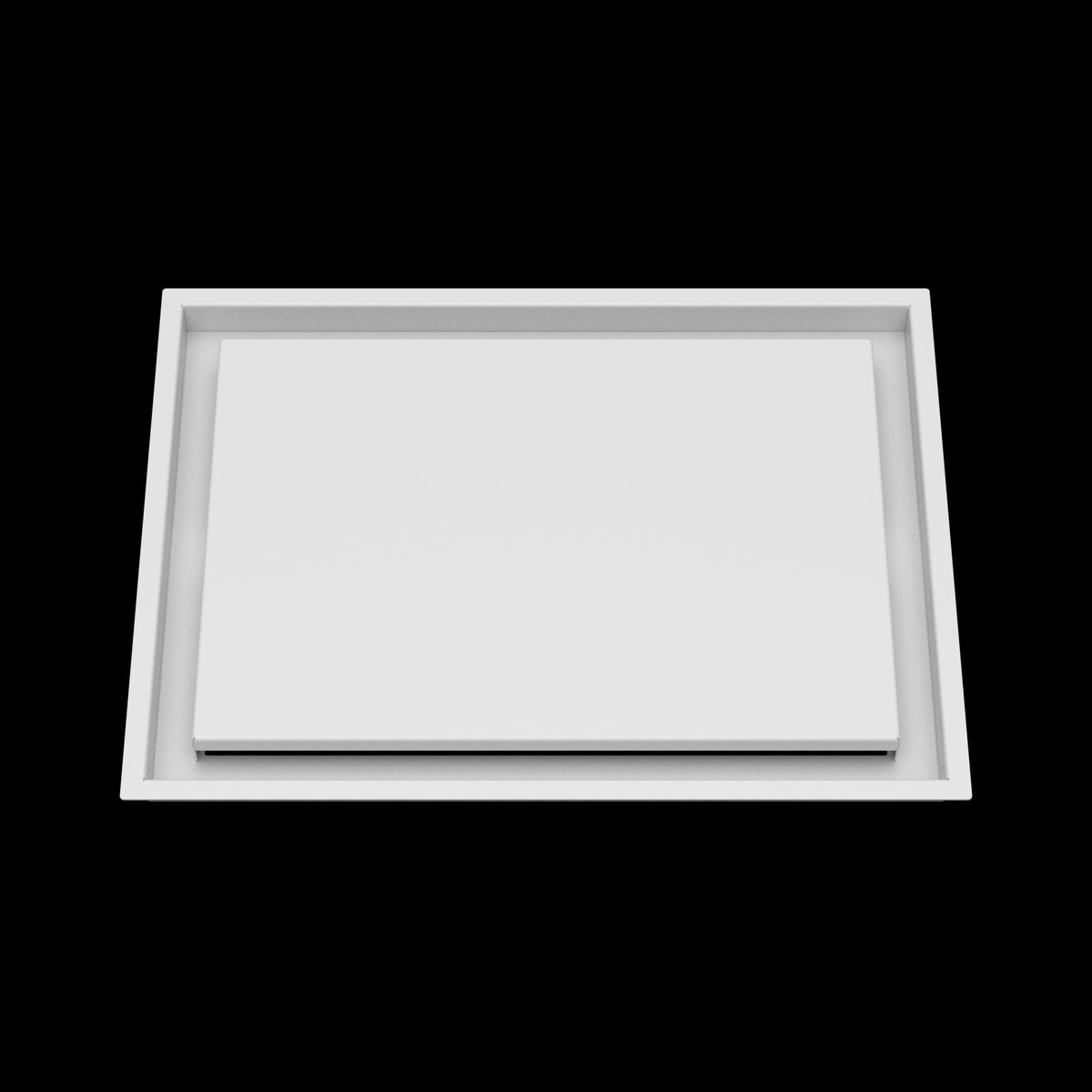 14x19 ceiling vent cover, front view