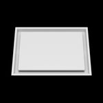 14x19 ceiling vent cover, front view