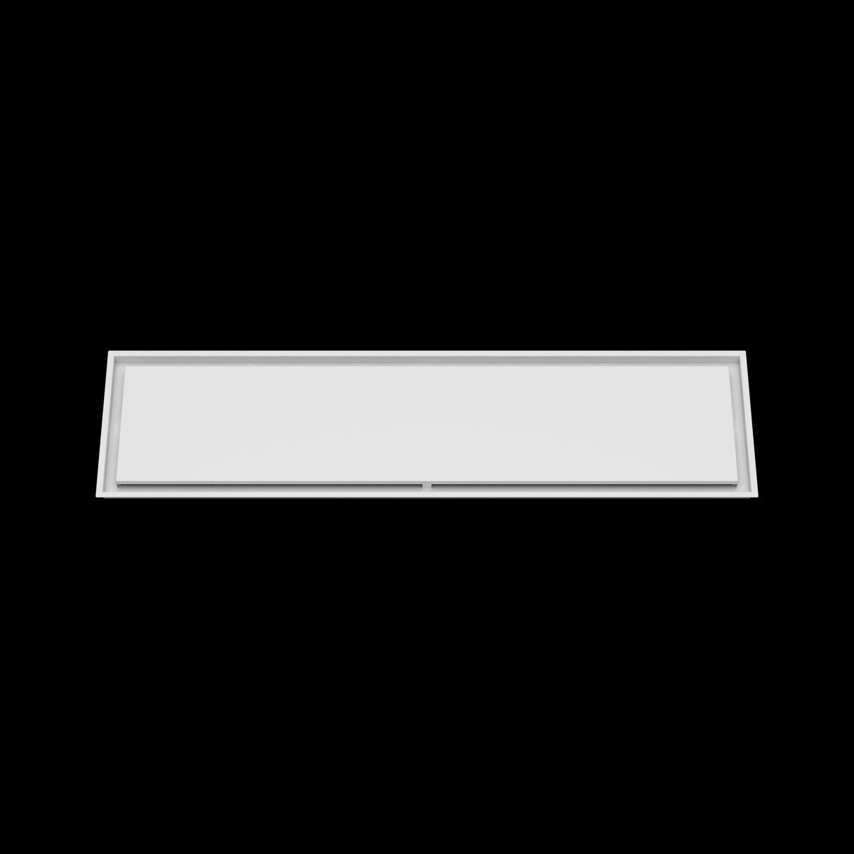 14x55 ceiling vent cover, front view