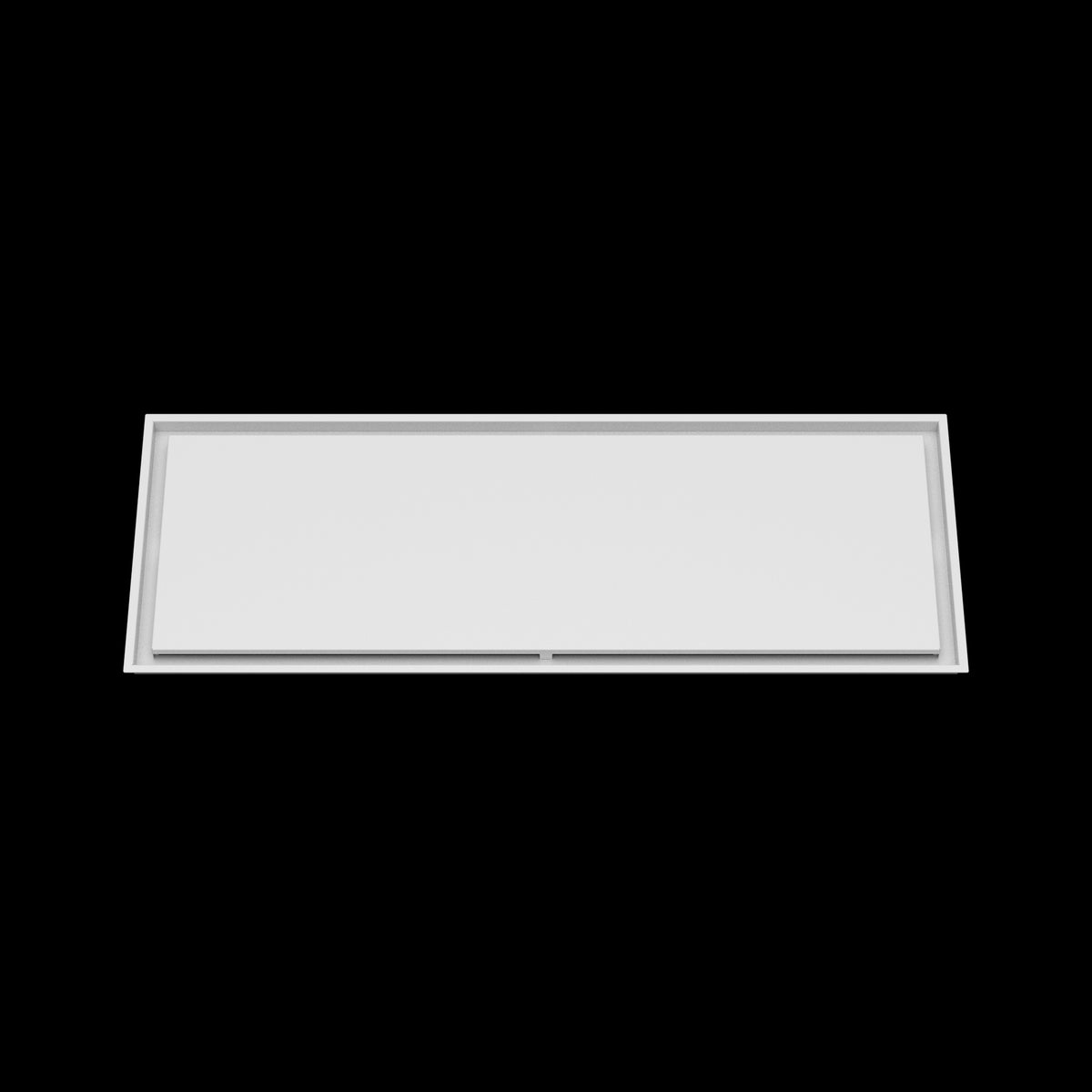 18x50 ceiling vent cover, front view