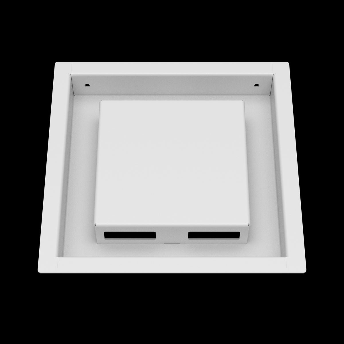 7x7 ceiling vent cover, front view