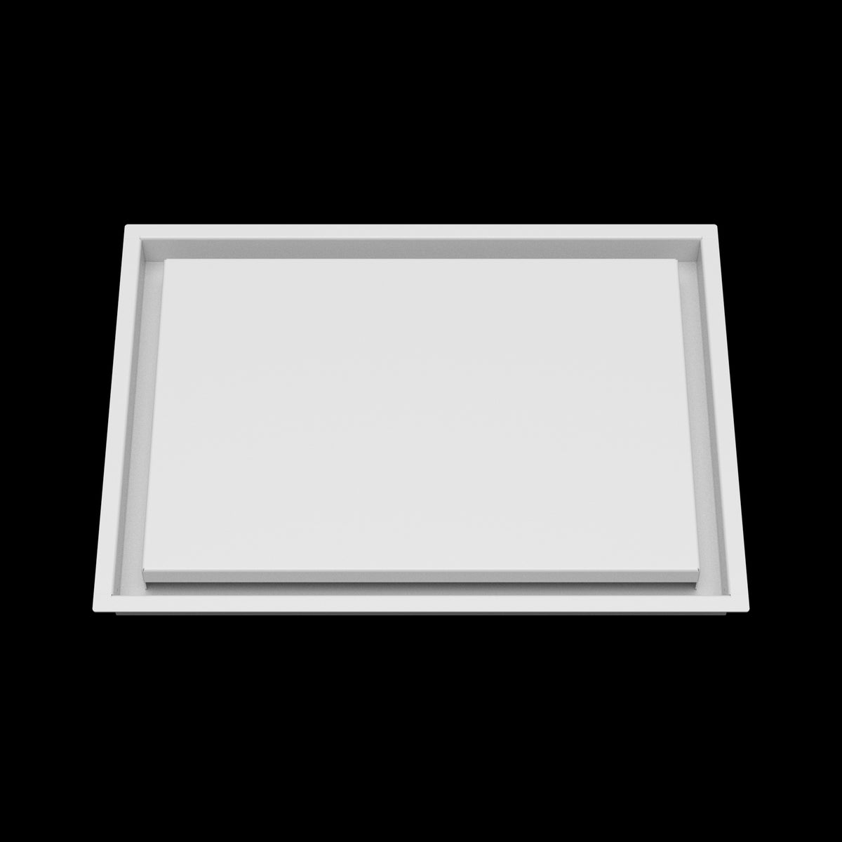 13x18 wall vent cover, front view