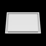 13x18 wall vent cover, front view