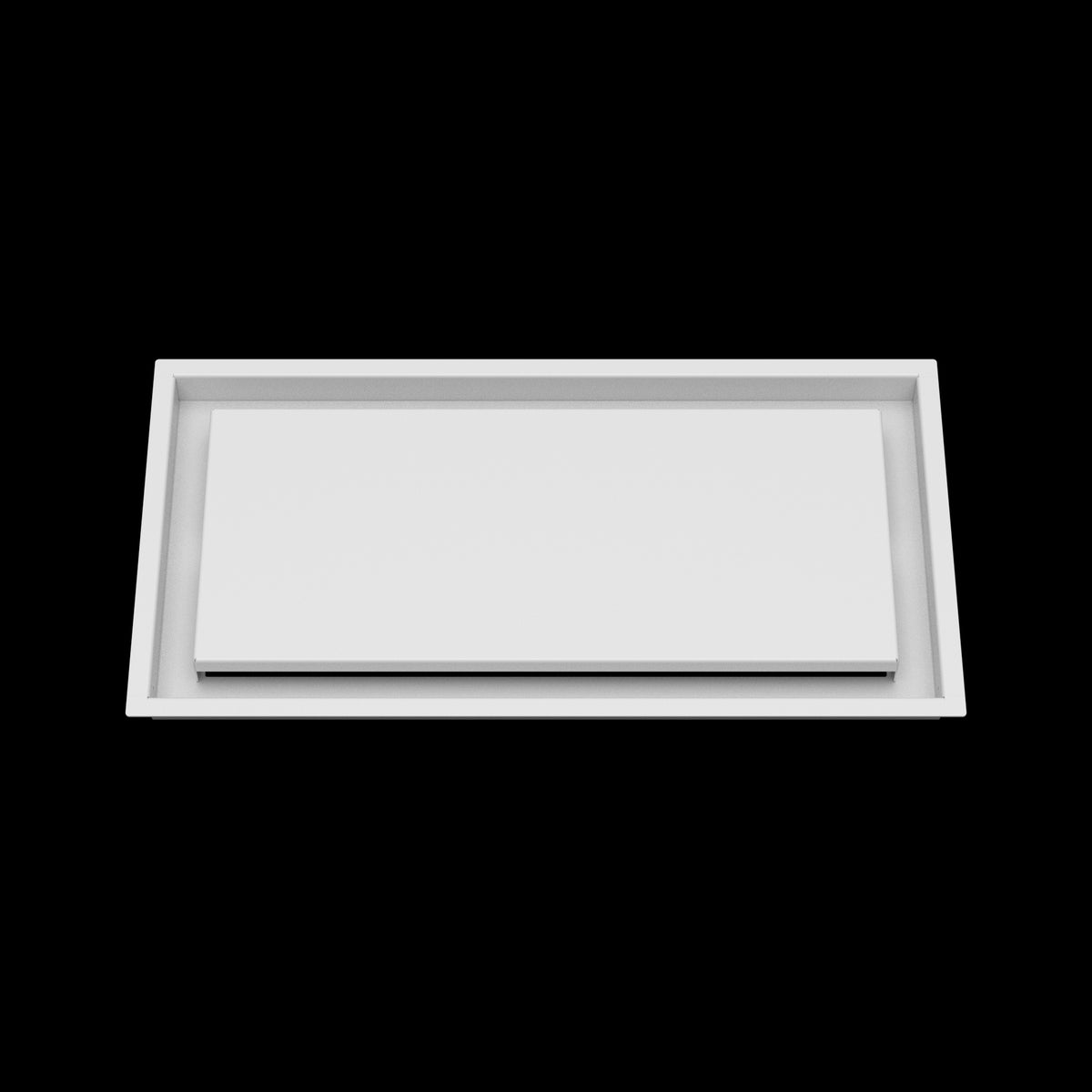 10x20 ceiling vent cover, front view