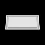 10x20 ceiling vent cover, front view