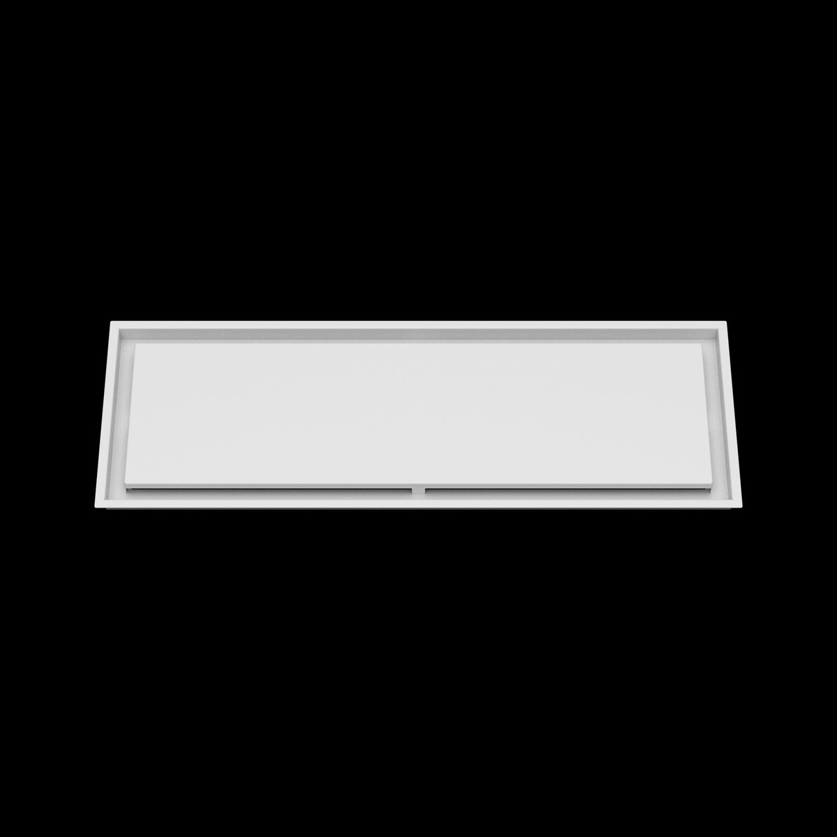 12x36 ceiling vent cover, front view