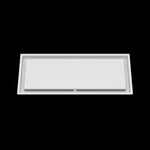 11x27 ceiling vent cover, front view