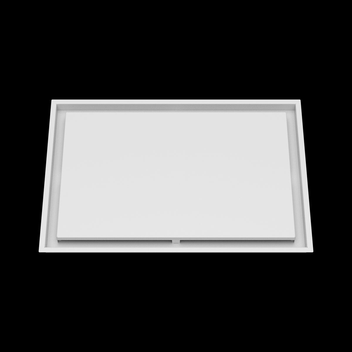 17x25 ceiling vent cover, front view
