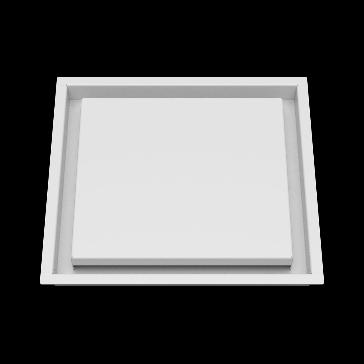 11x12 wall vent cover, front view