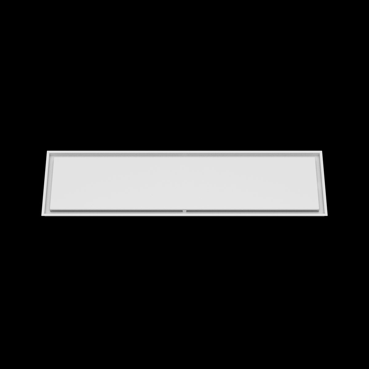 15x57 ceiling vent cover, front view