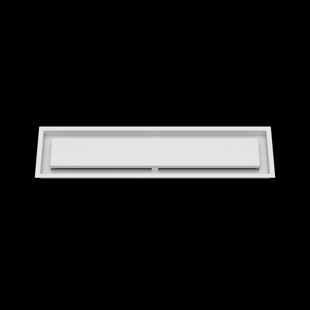 6x26 ceiling vent cover, front view